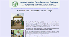 Desktop Screenshot of hcdgcollege.org