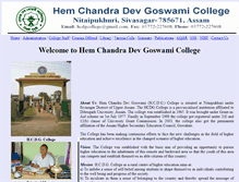 Tablet Screenshot of hcdgcollege.org